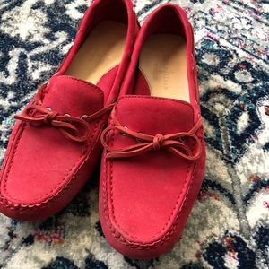 Cole Haan Red Driving Mocs